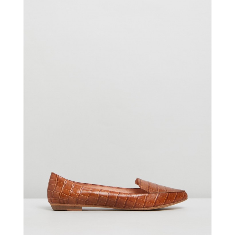 Gyro Tan Croc Leather by Mollini
