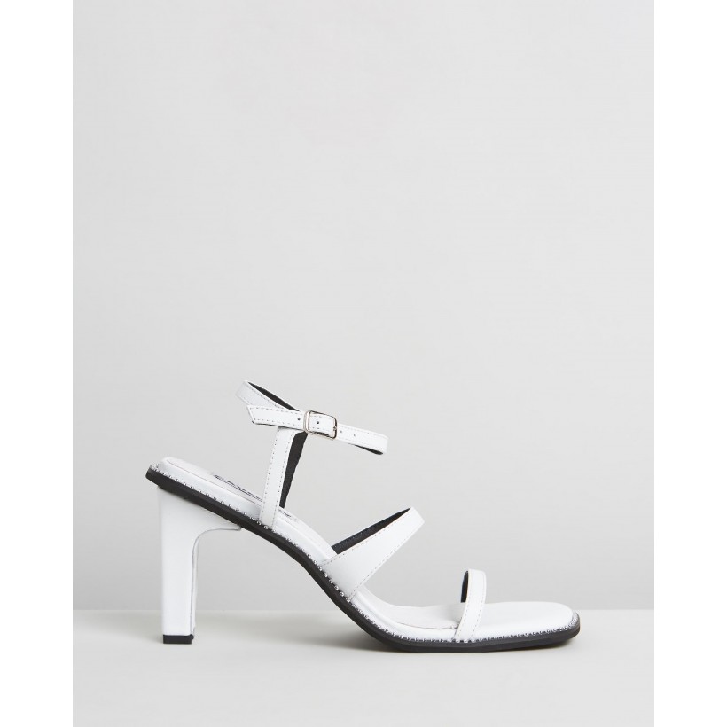 Halo Heels White by Caverley