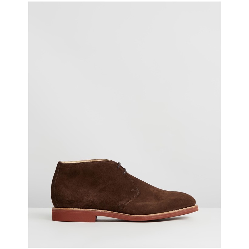 Harry Chukka Boots Snuff Suede by Sanders