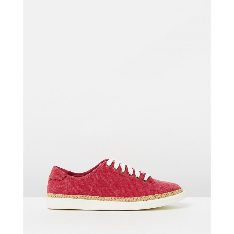 Hattie Sneakers Red by Vionic