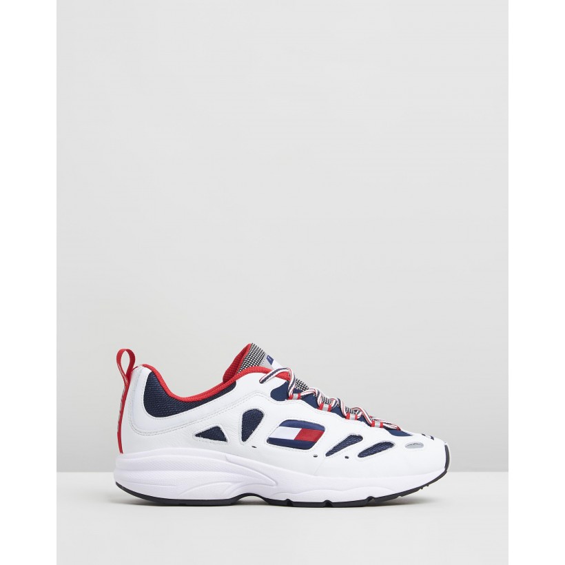 Heritage Retro Sneakers Red, White & Blue by Tommy Jeans