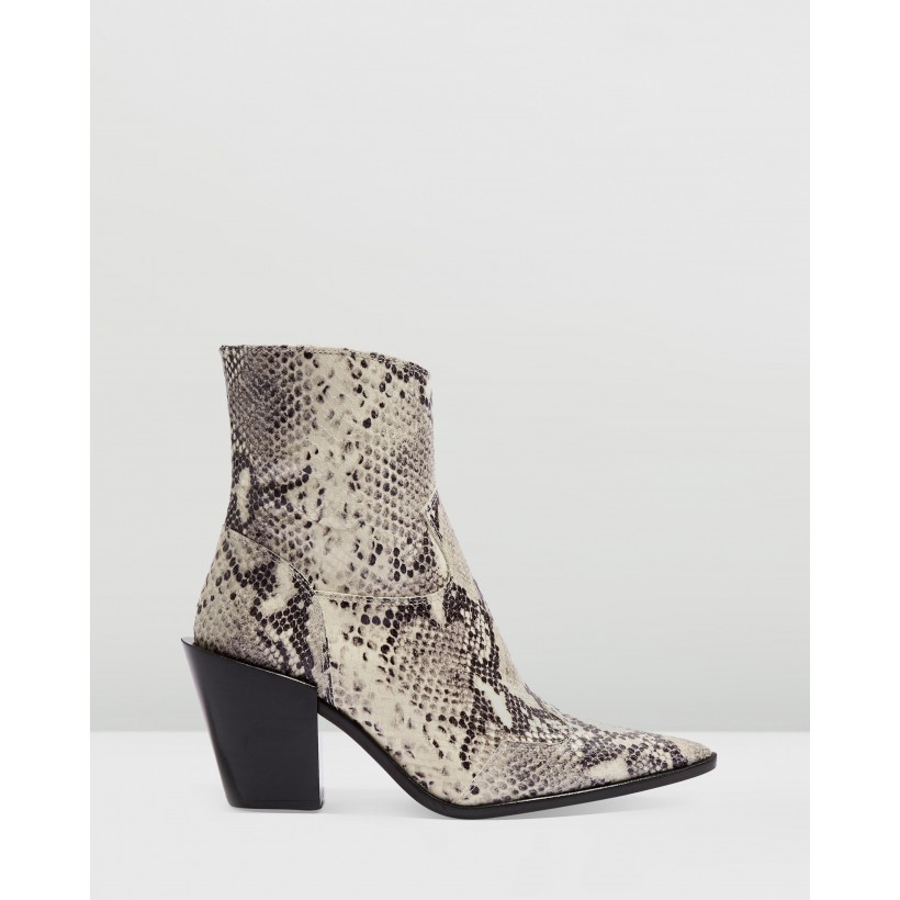 Howdie Western Boots Multi by Topshop