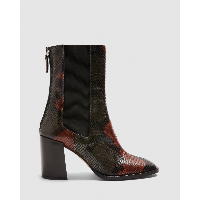 Huntington Boots Multi by Topshop