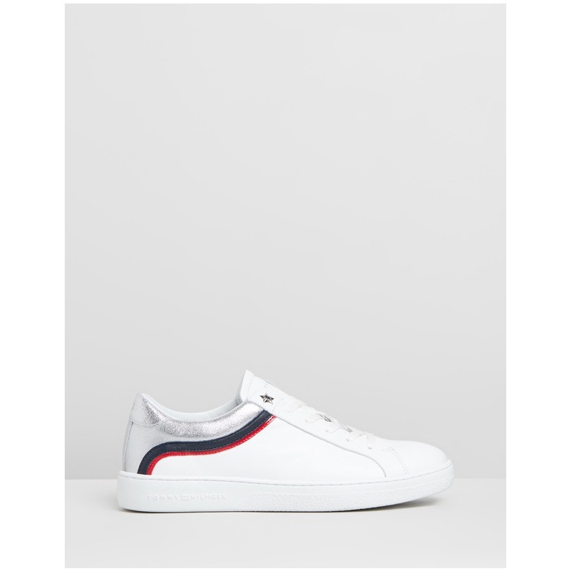 Iconic Sneakers - Women's White by Tommy Hilfiger