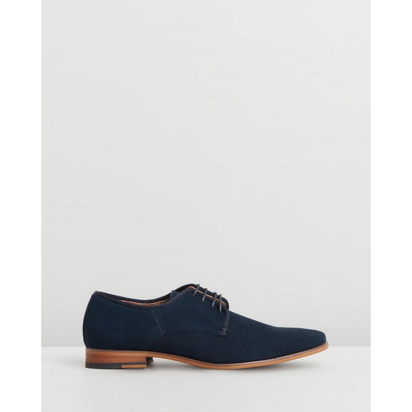 Idolise Derby Navy Suede by Office