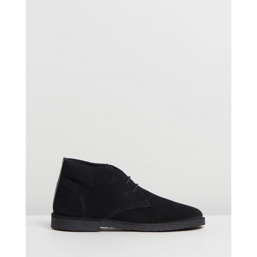 Inferno Boots Black Suede by Office