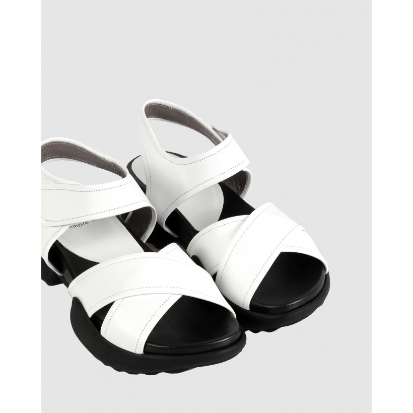 Isabel Flatforms White 106 by S By Sempre Di