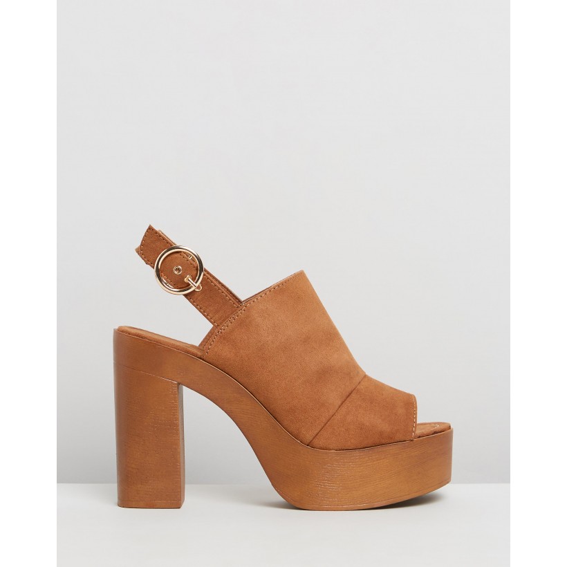 Ivy Tan Faux Suede by Therapy