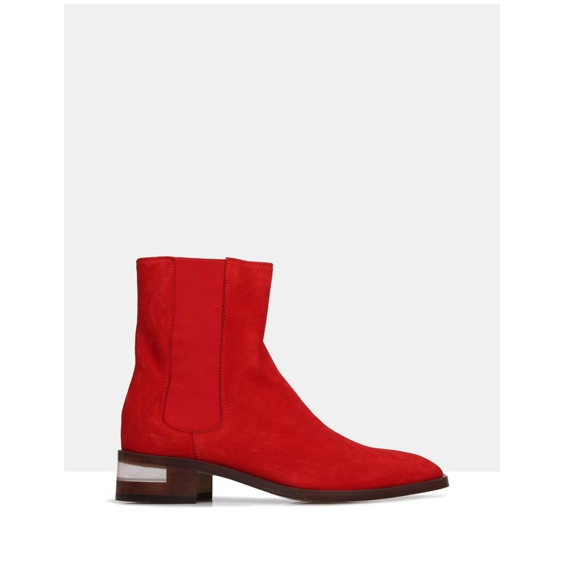 Ivy Ankle Boots RED by Beau Coops