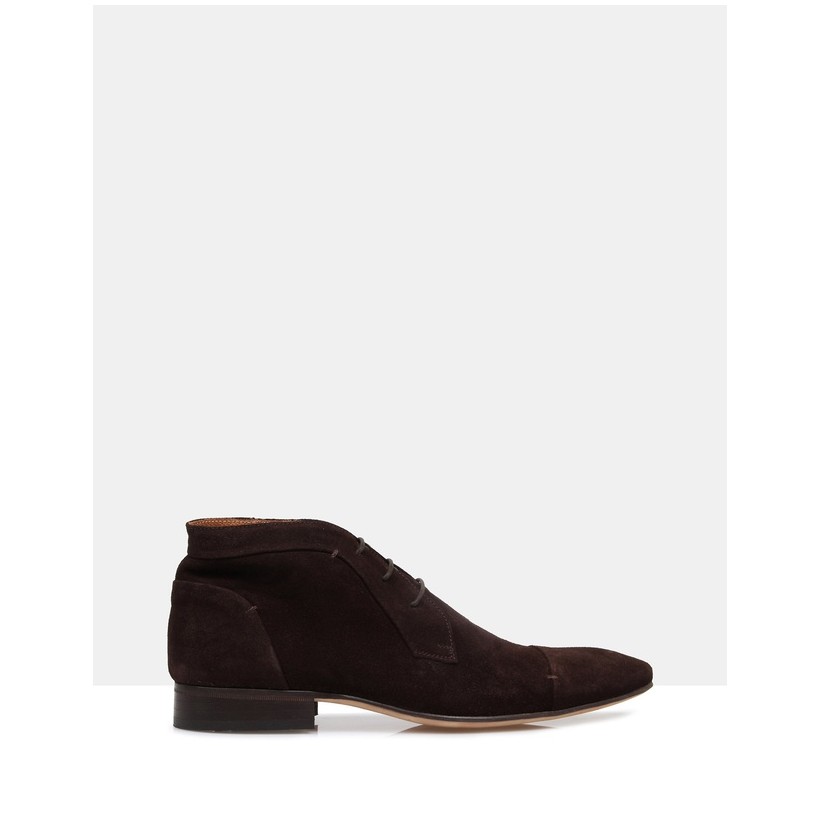 James Suede Boots Brown by Brando