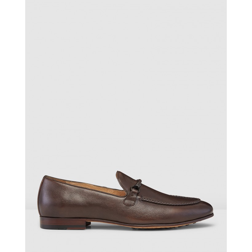 Jerardo Loafers Brown by Aquila