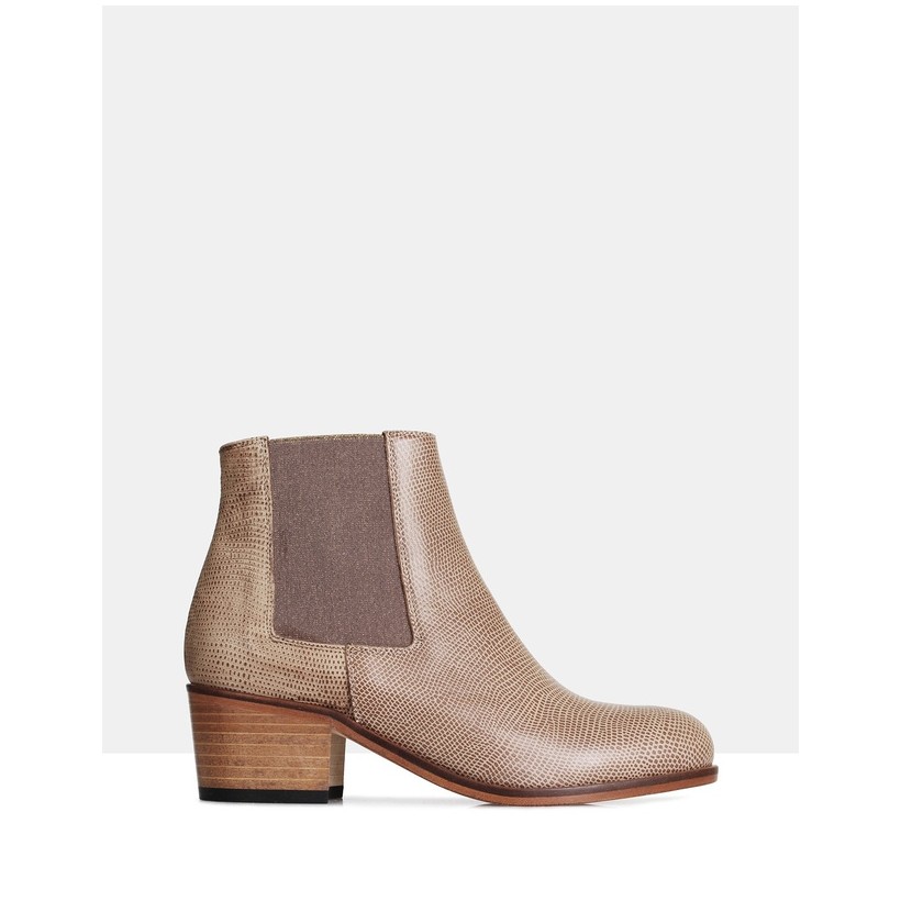 Jerry Ankle Boots TAUPE by Beau Coops