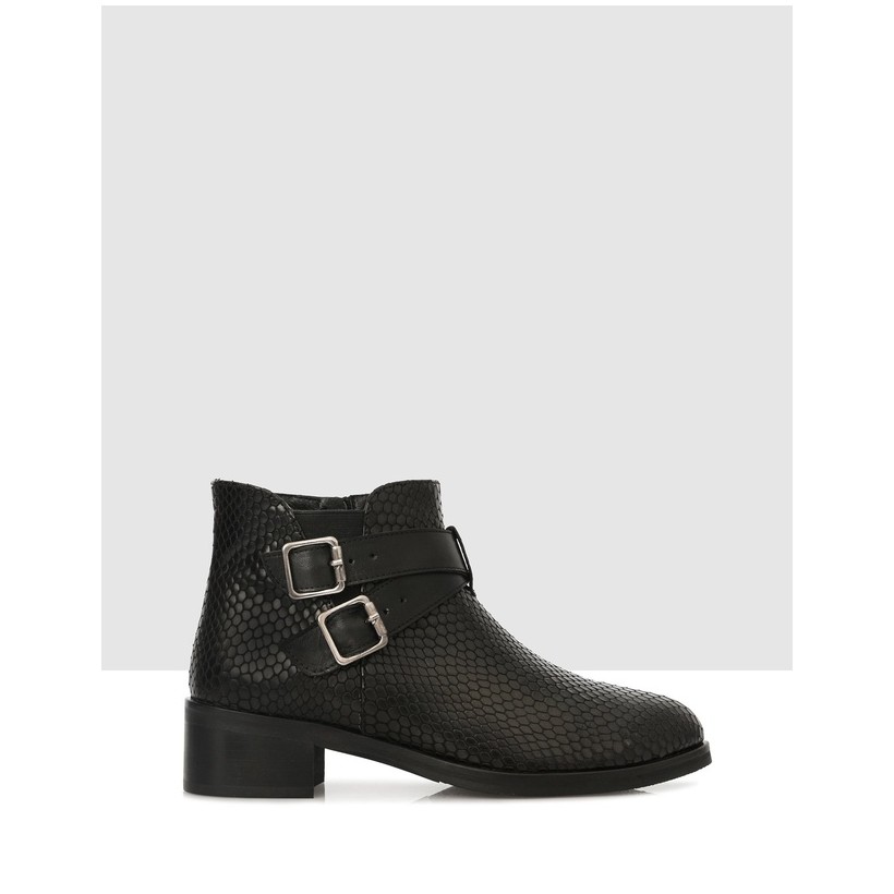 Kamila Ankle Boots 7907 Black by S By Sempre Di
