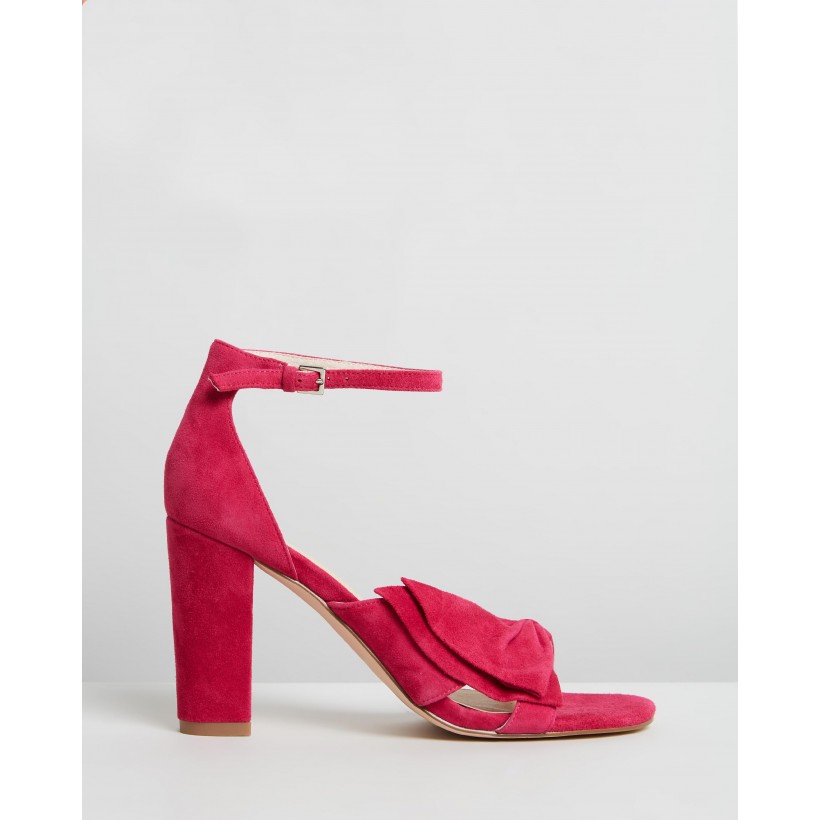 Kiki Hot Pink Suede by Nude