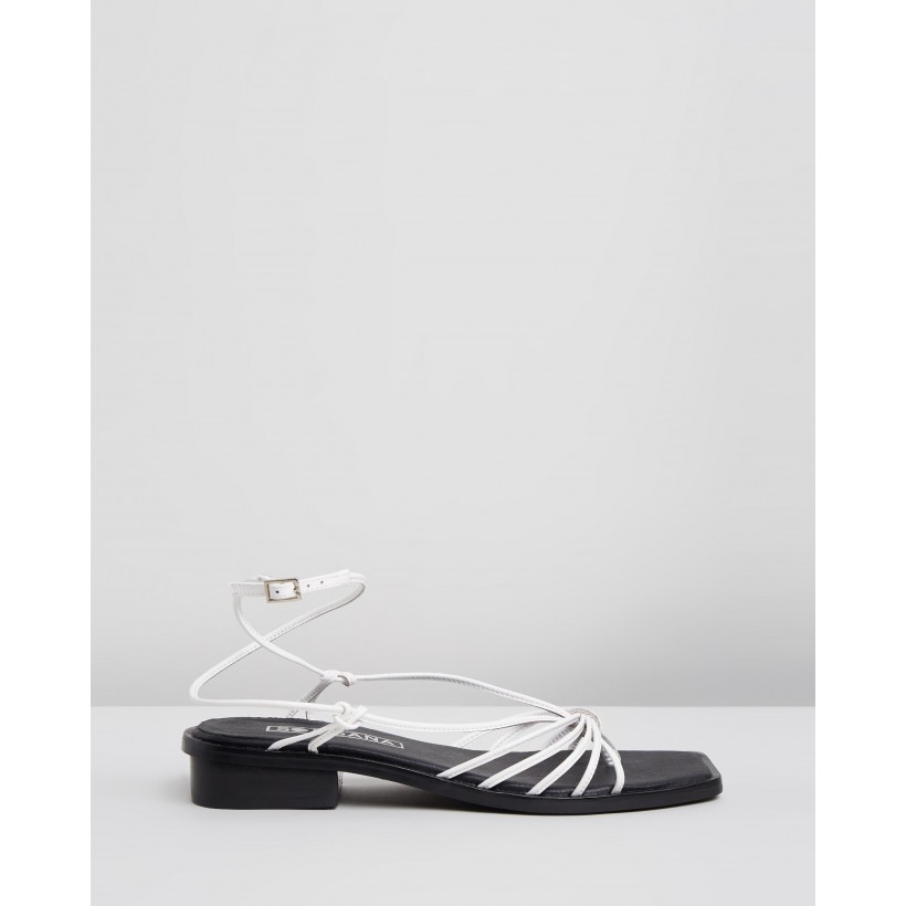 Kimmy Sandals White by Sol Sana