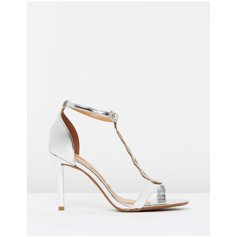 Kishi Heels Silver by Vizzano