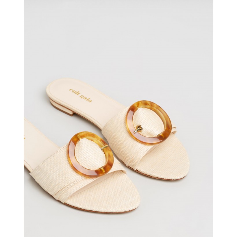 Lani Sandals Natural by Cult Gaia