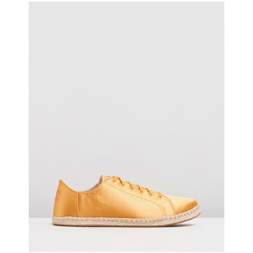 Lena Sneakers - Women's Sunflower Satin by Toms