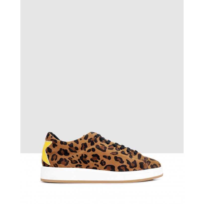 Liliana Sneakers Leopard-Yellow by S By Sempre Di