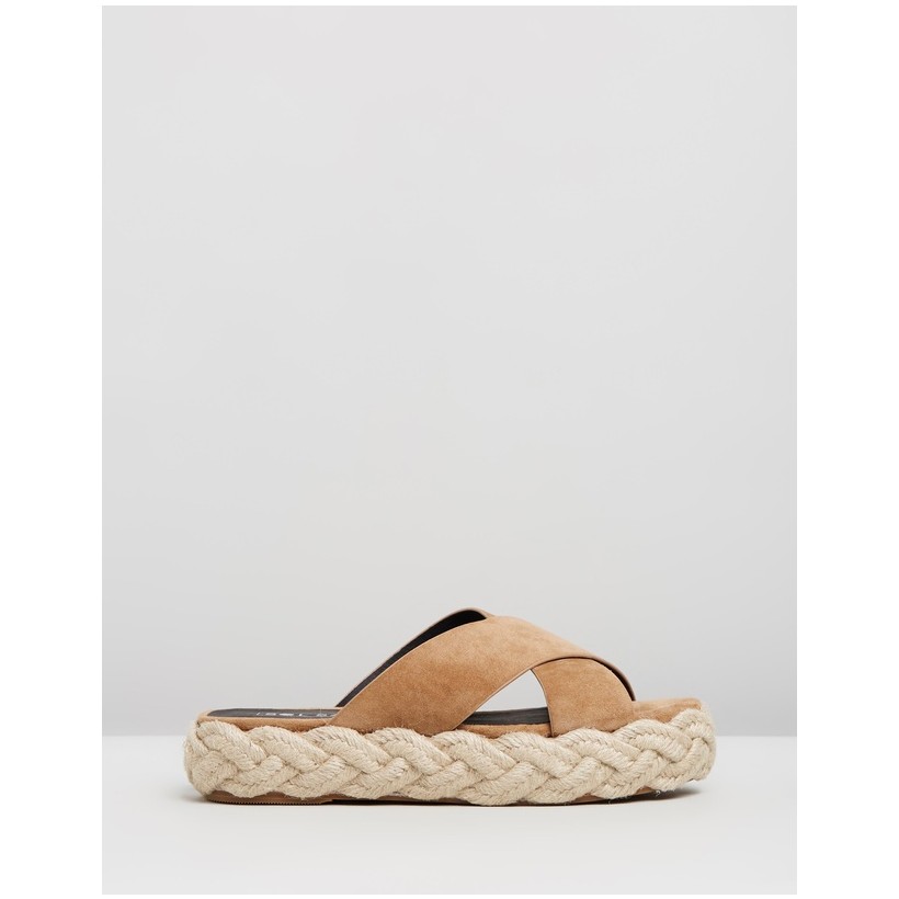 Liloo Espadrilles Sand Suede by Sol Sana