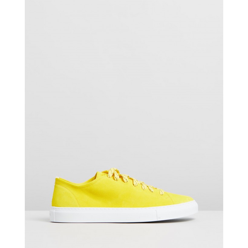 Loria Low Yellow Suede by Diemme