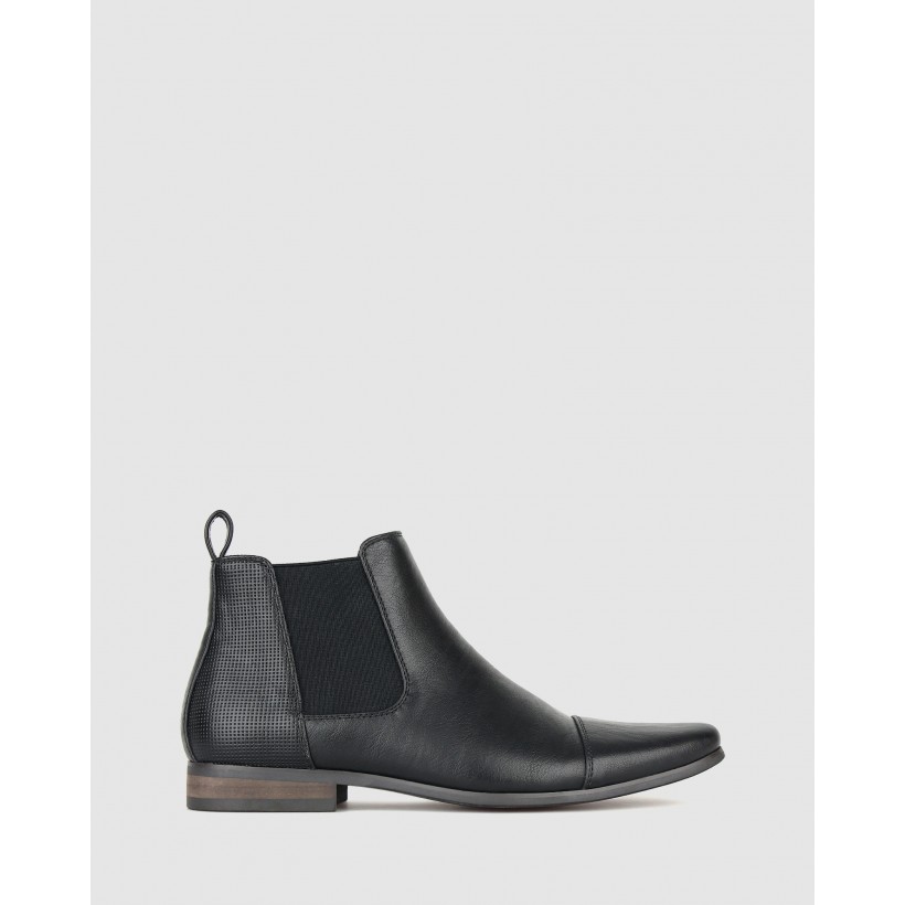 Lucas Chelsea Boots Black by Betts