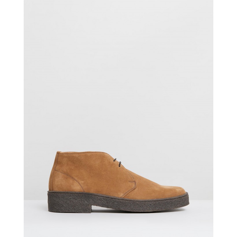 Luther Camel Suede by Sanders