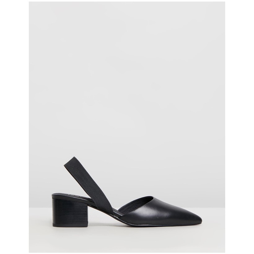 Madison Mules Black by Sol Sana