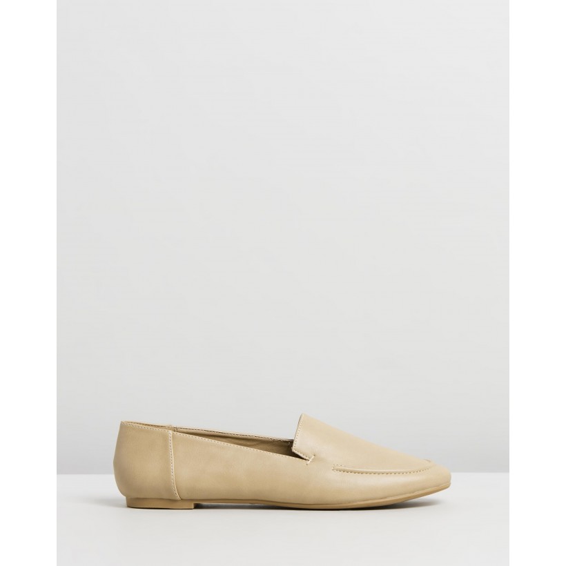 Malina Flats Nude Smooth by Spurr