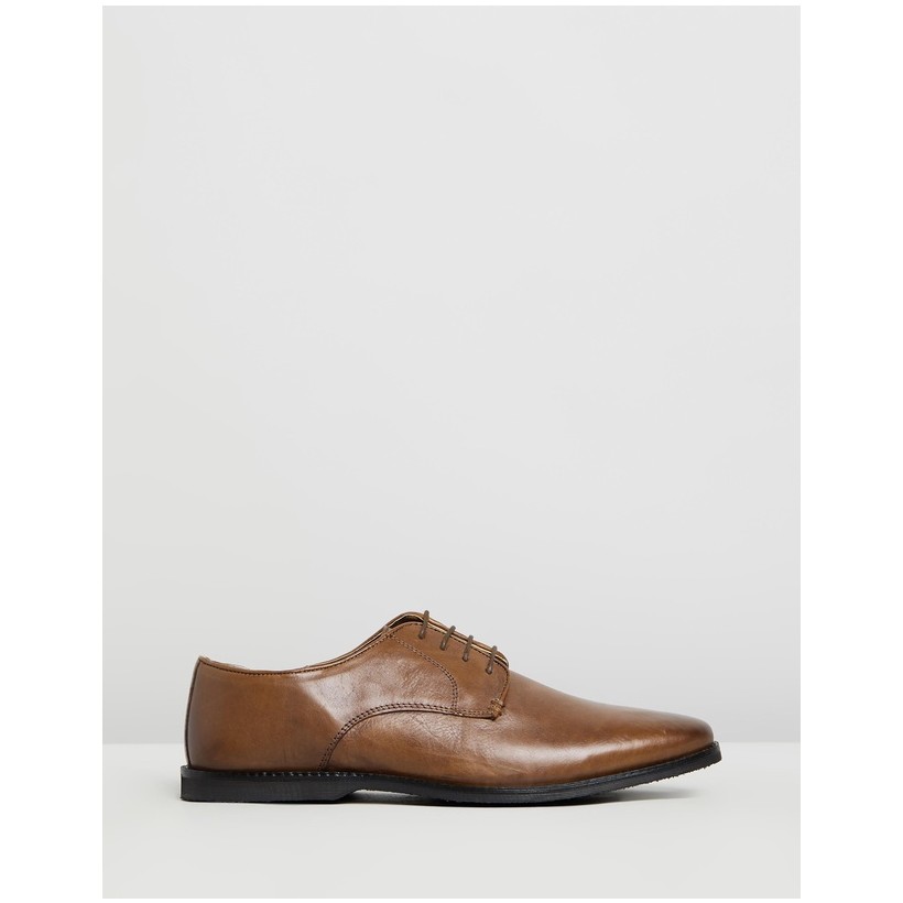 Maloy Leather Shoes Tan by Staple Superior