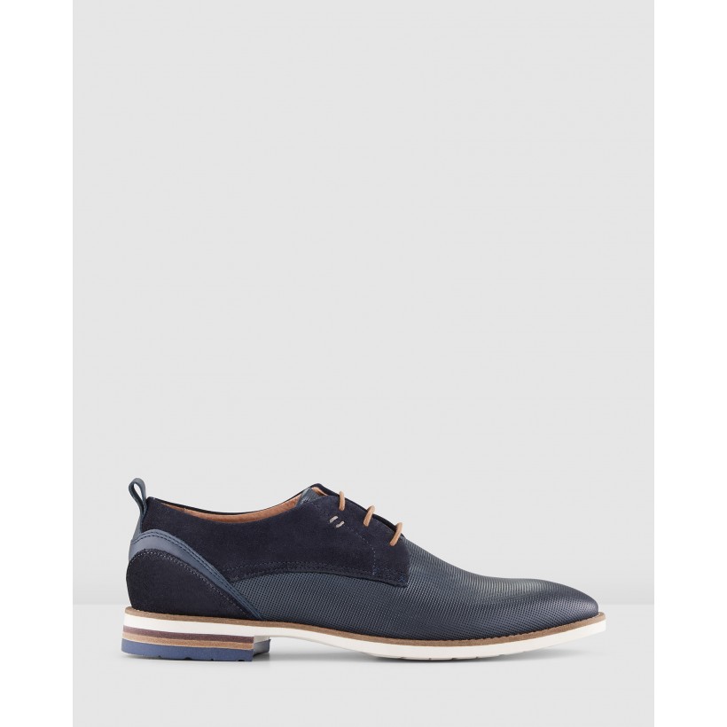 Martins Lace Ups Blue by Aquila