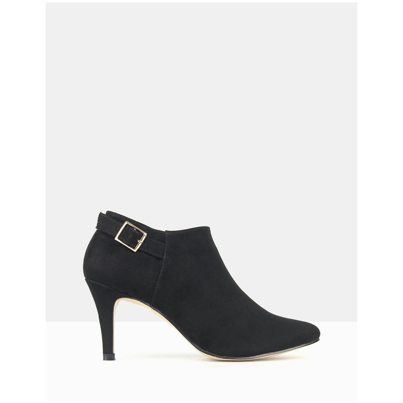 Master Stiletto Ankle Boots Black by Betts