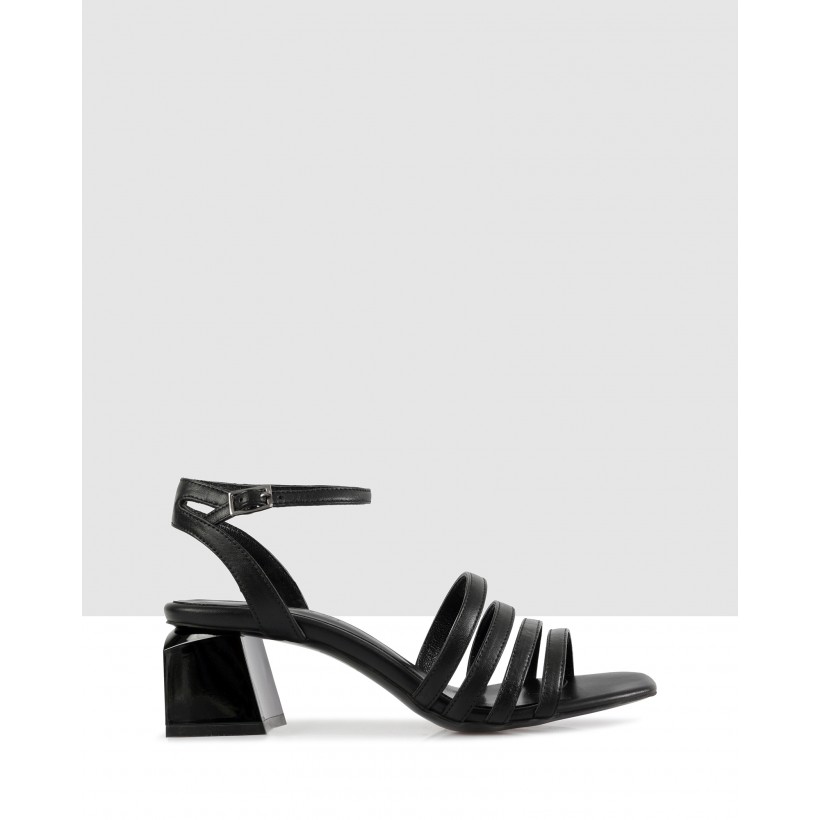 Matisse Heleed Sandals 54-black by Sempre Di