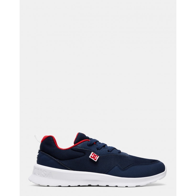 Mens Hartferd Shoes Navy/Red by Dc Shoes