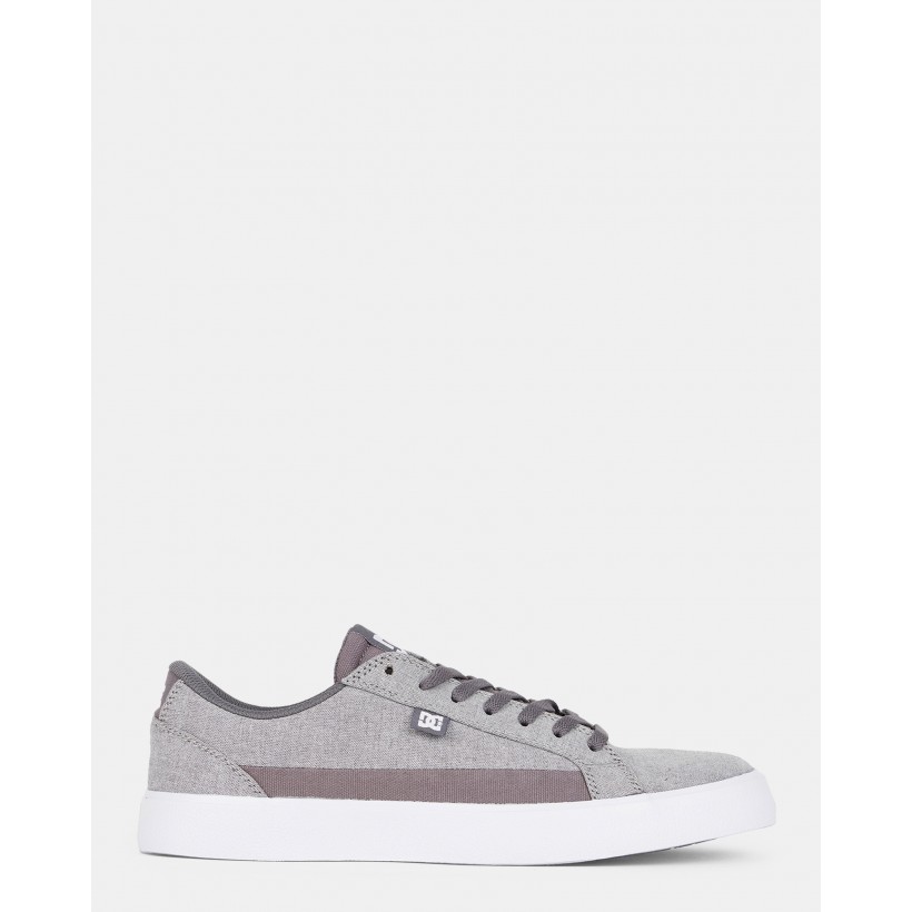 Mens Lynnfield TX SE Shoes Grey Heather by Dc Shoes