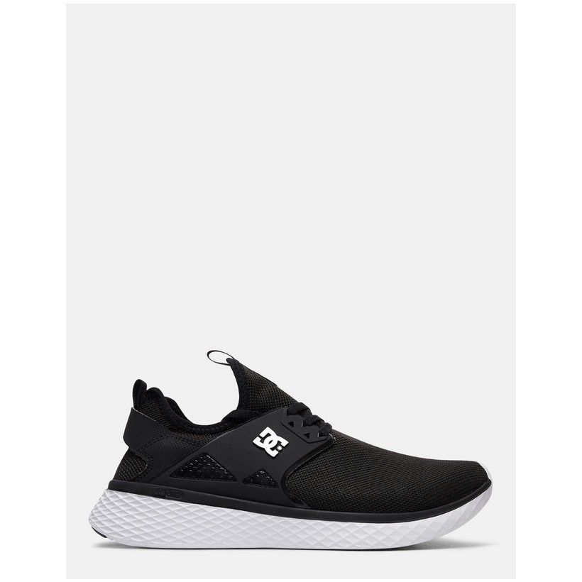 Mens Meridian Shoes Black/White by Dc Shoes