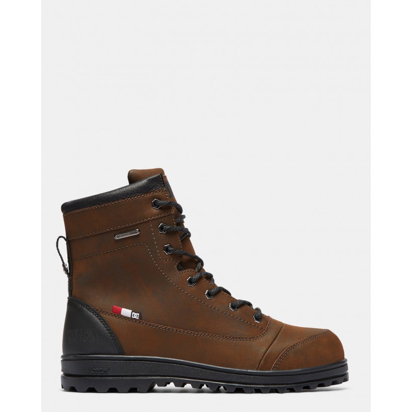 Mens Travis Winter Boots Black/Brown/Black by Dc Shoes