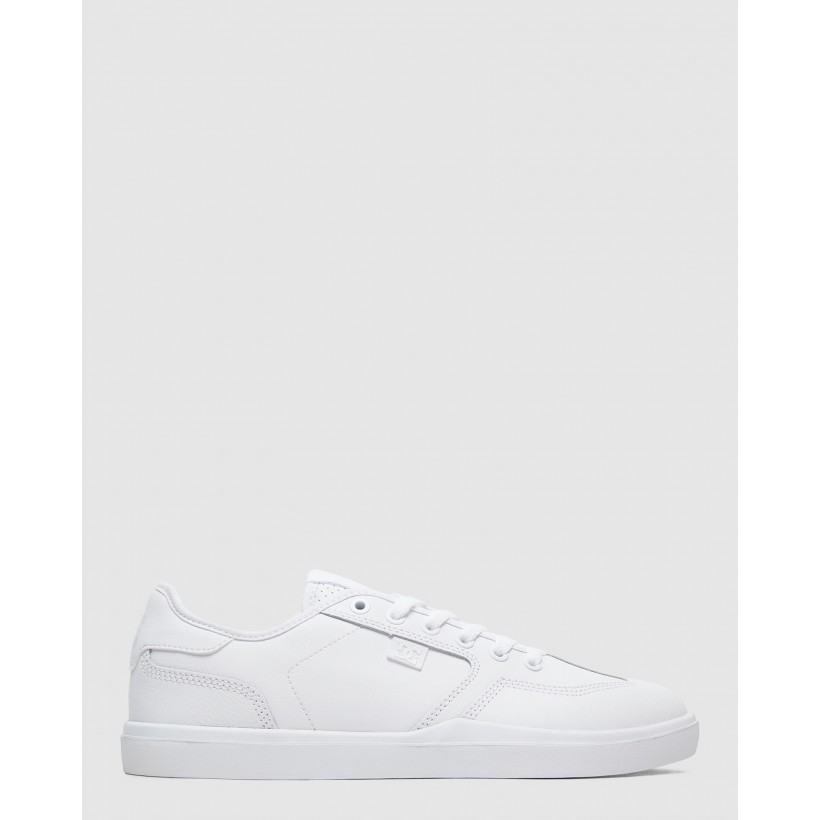 Mens Vestrey Shoes White/White by Dc Shoes