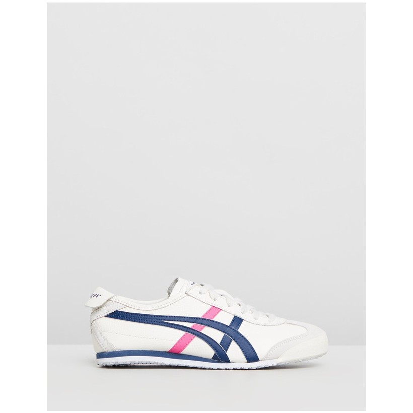 Mexico 66 - Women's Cream & Midnight Blue by Onitsuka Tiger