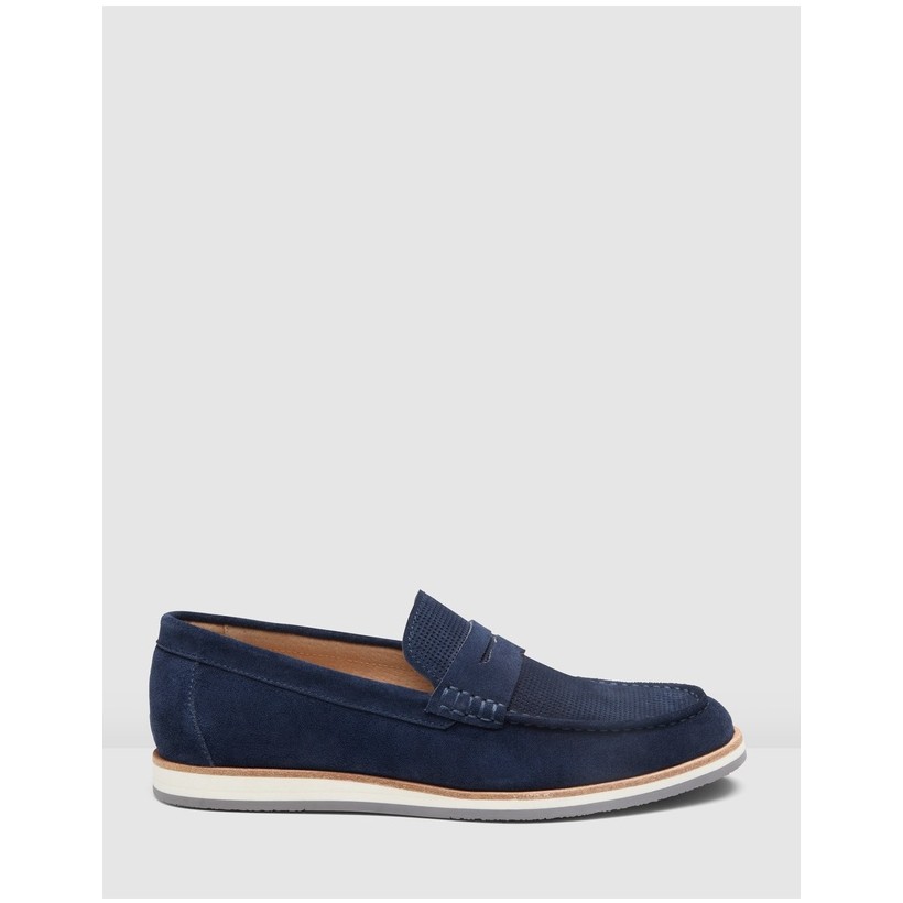 Michigan Loafers Blue by Aq By Aquila