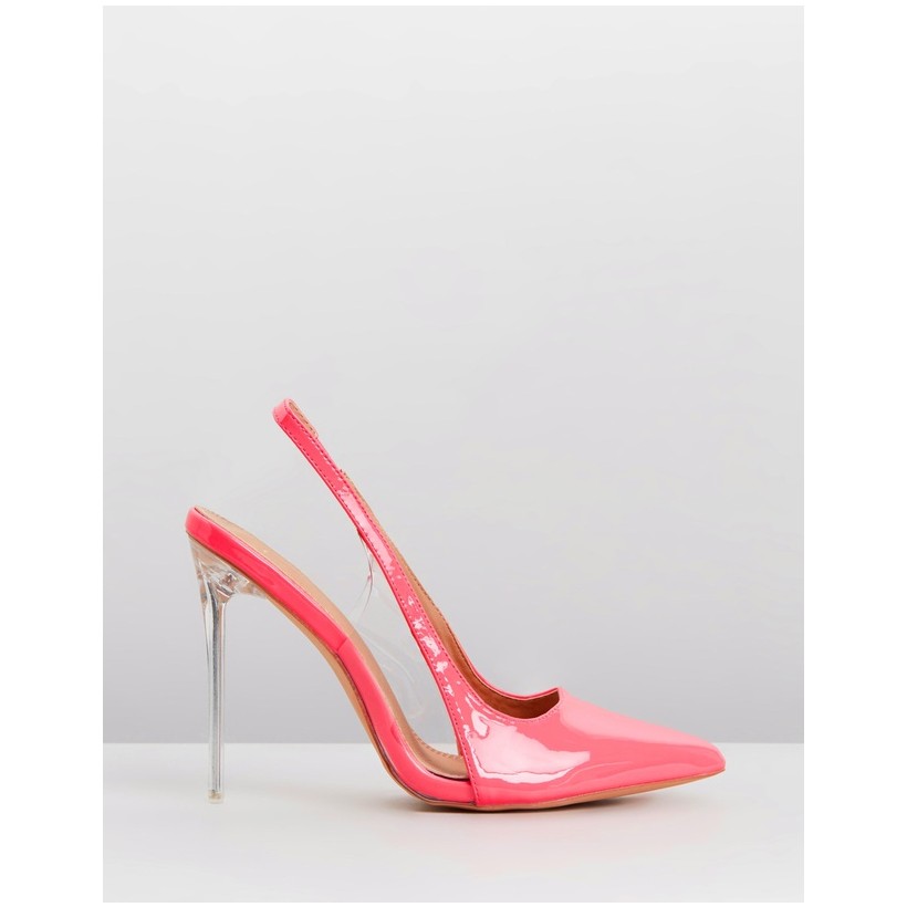 Mika Heels Pink Clear by Spurr