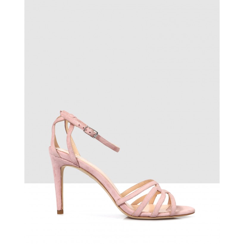 Molly Strappy Heels Rose by Sempre Di