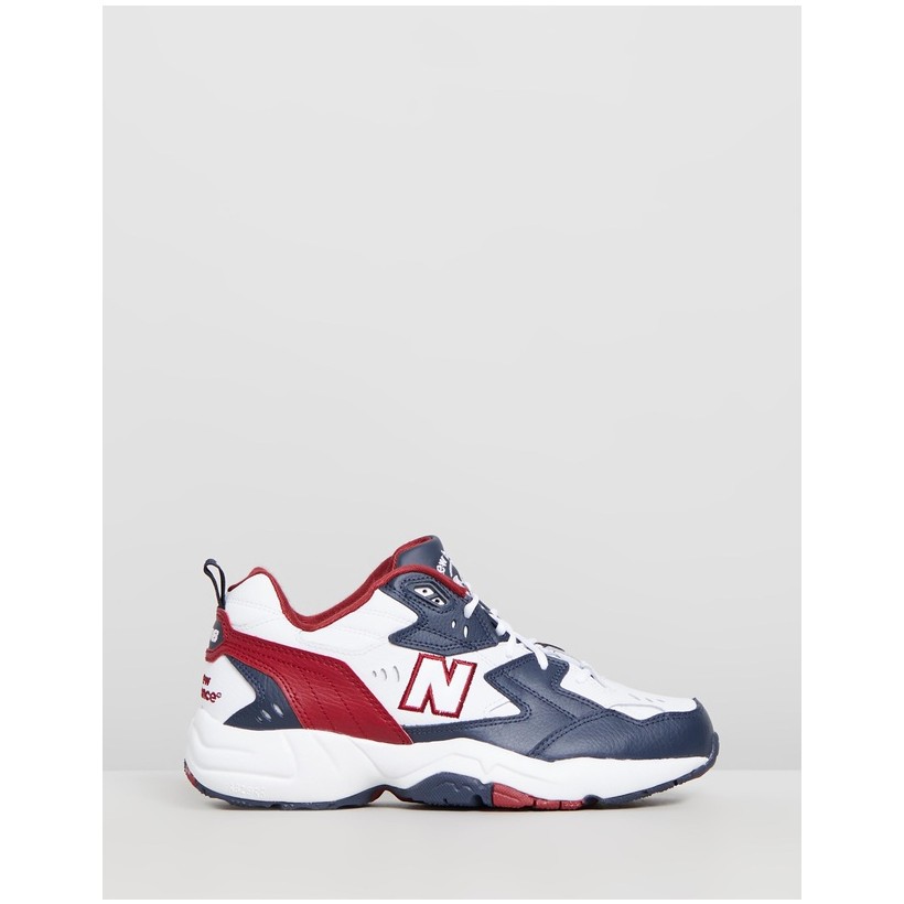 MX608 White, Red & Navy by New Balance Classics