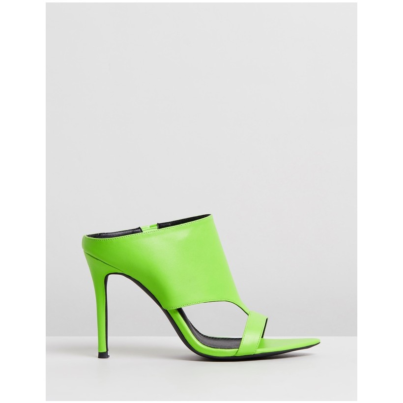 Naomi Mules Green Neon by Spurr