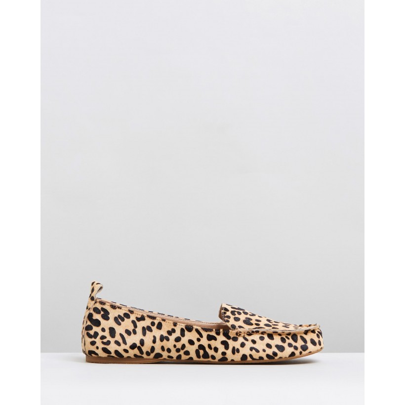 Nikita Leather Loafers Leopard by Atmos&Here