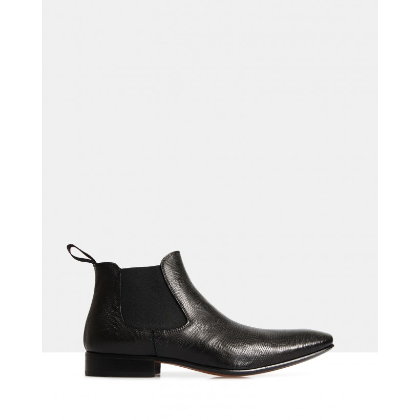 Omar Ankle Boots Black by Brando