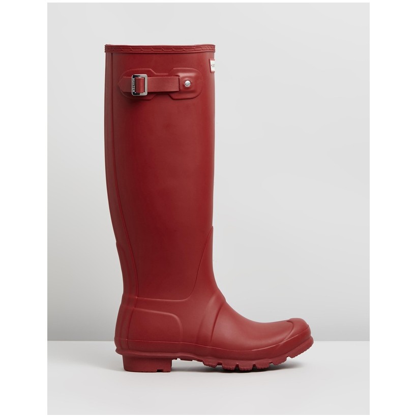 Original Tall Boots - Women's Military Red by Hunter