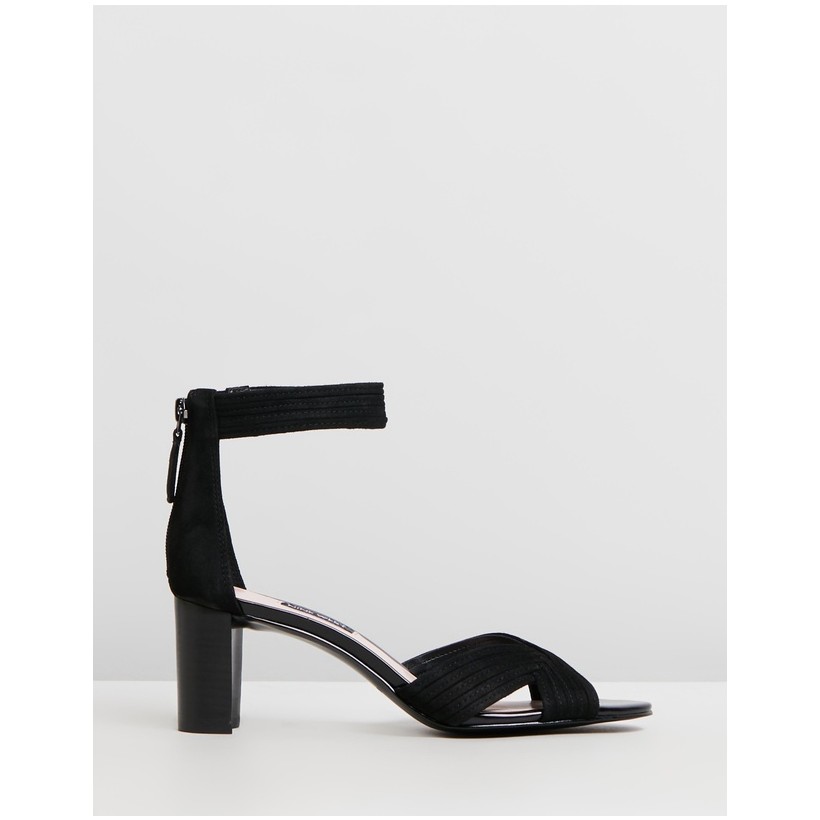 Pearl Black Suede & Patent by Nine West