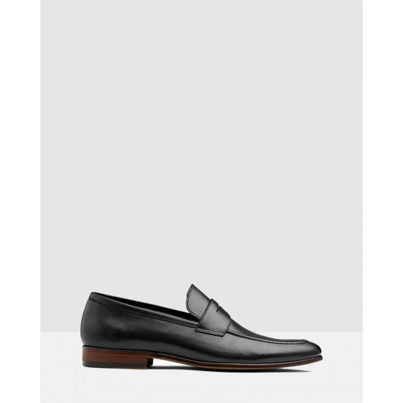 Penley Loafers Black by Aq By Aquila