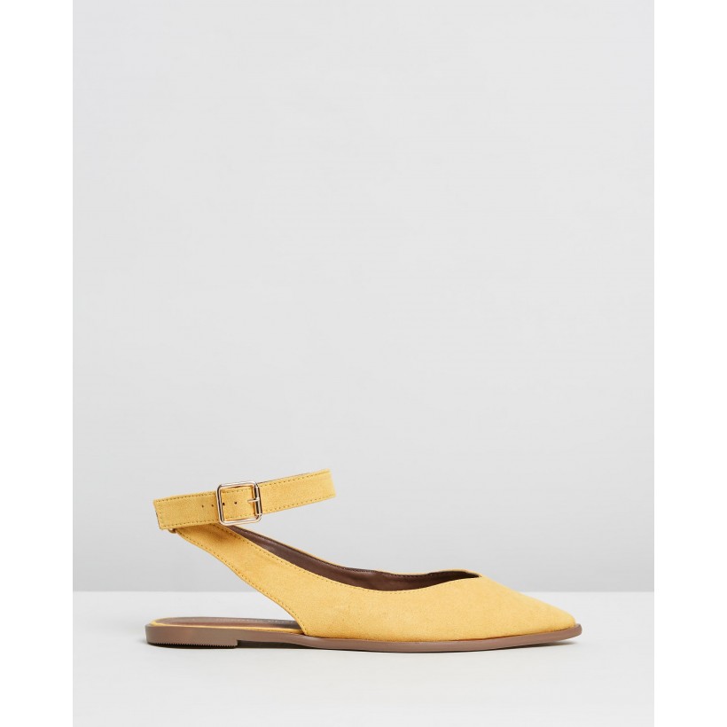 Pepper Pumps Yellow by Dorothy Perkins